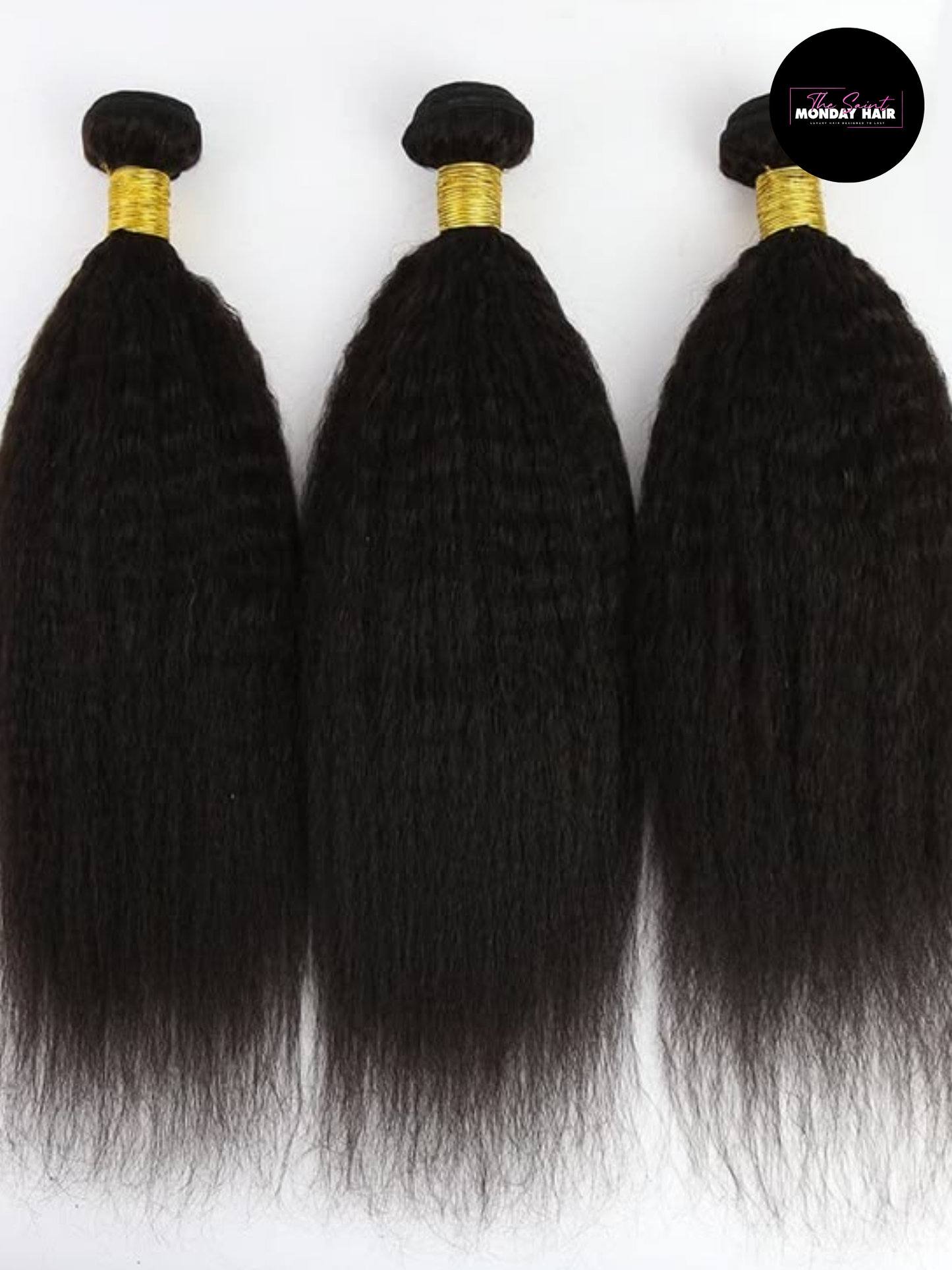 Kinky Straight Hair (3 Bundles)