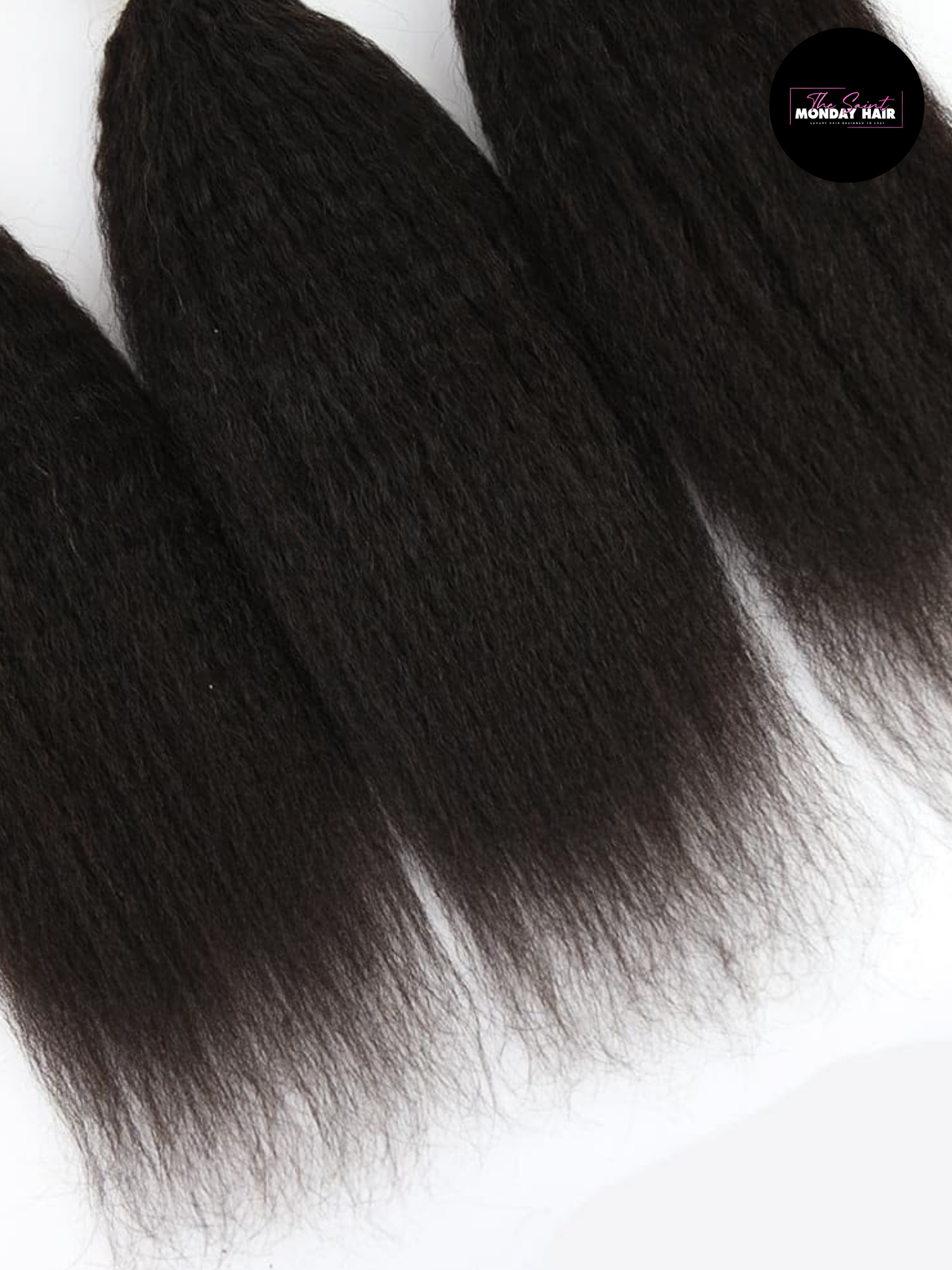 Kinky Straight Hair (3 Bundles)
